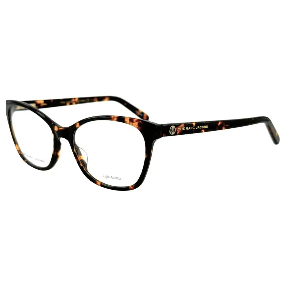 Marc Jacobs Marc 539  Womens Plastic Eyeglass Frame WR9 Brown Havana 53-16
